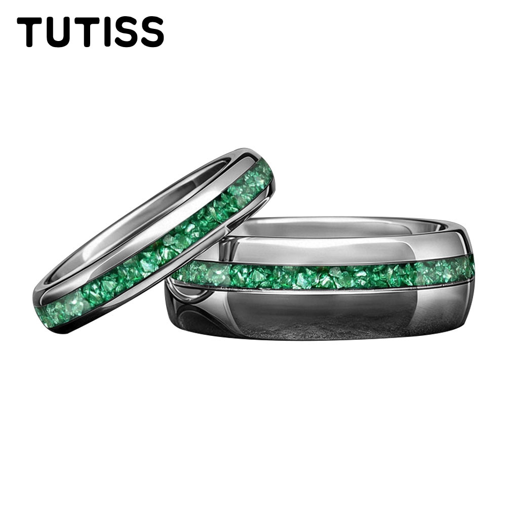 Coupling 8Mm - Bague de mariage unique en tungstène