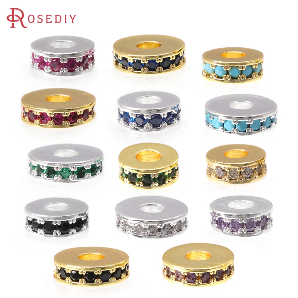 Coupling 8Mm - 6 pièces 6MM 8MM 18K couleur
