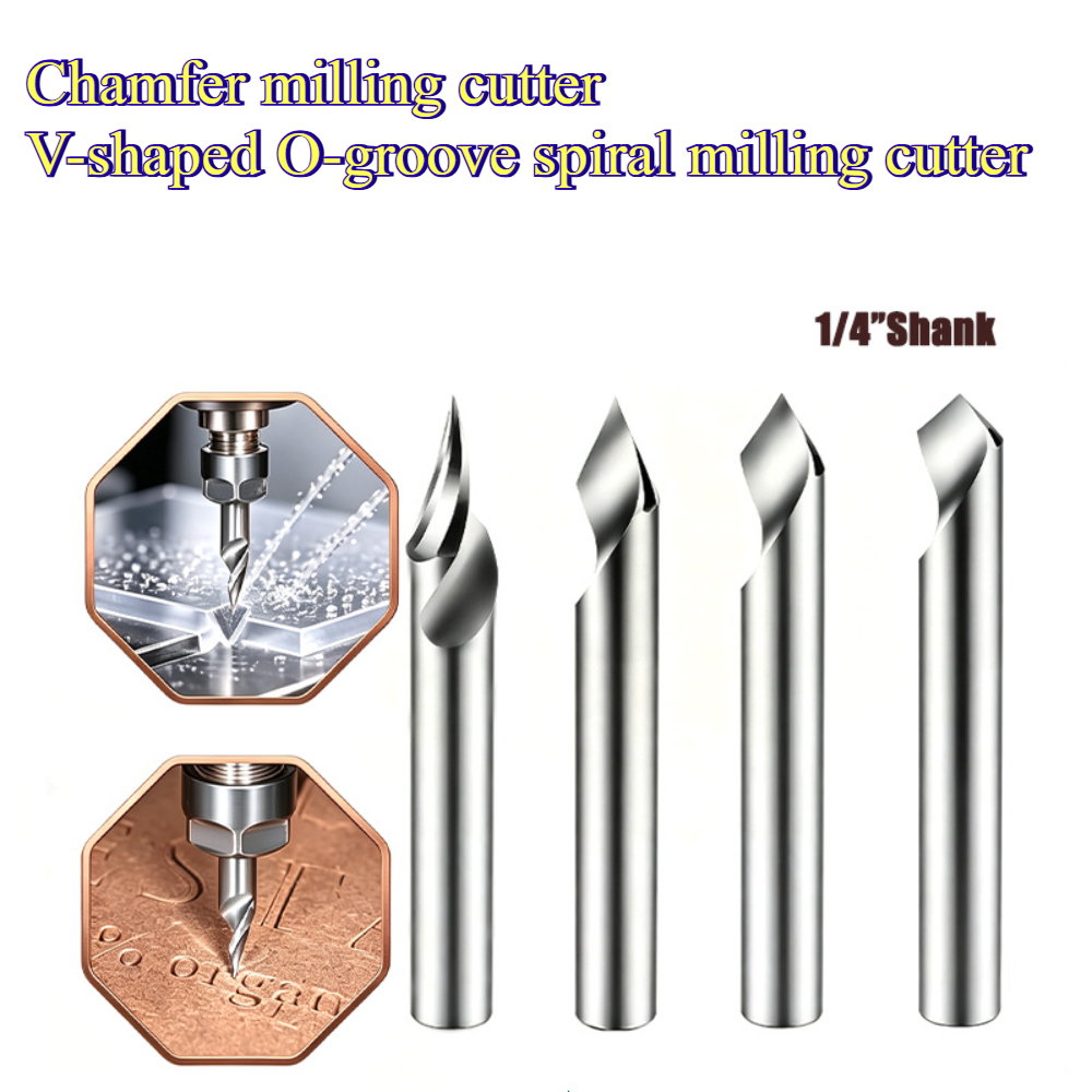 Cnc Bits - Fraise CNC en spirale de type