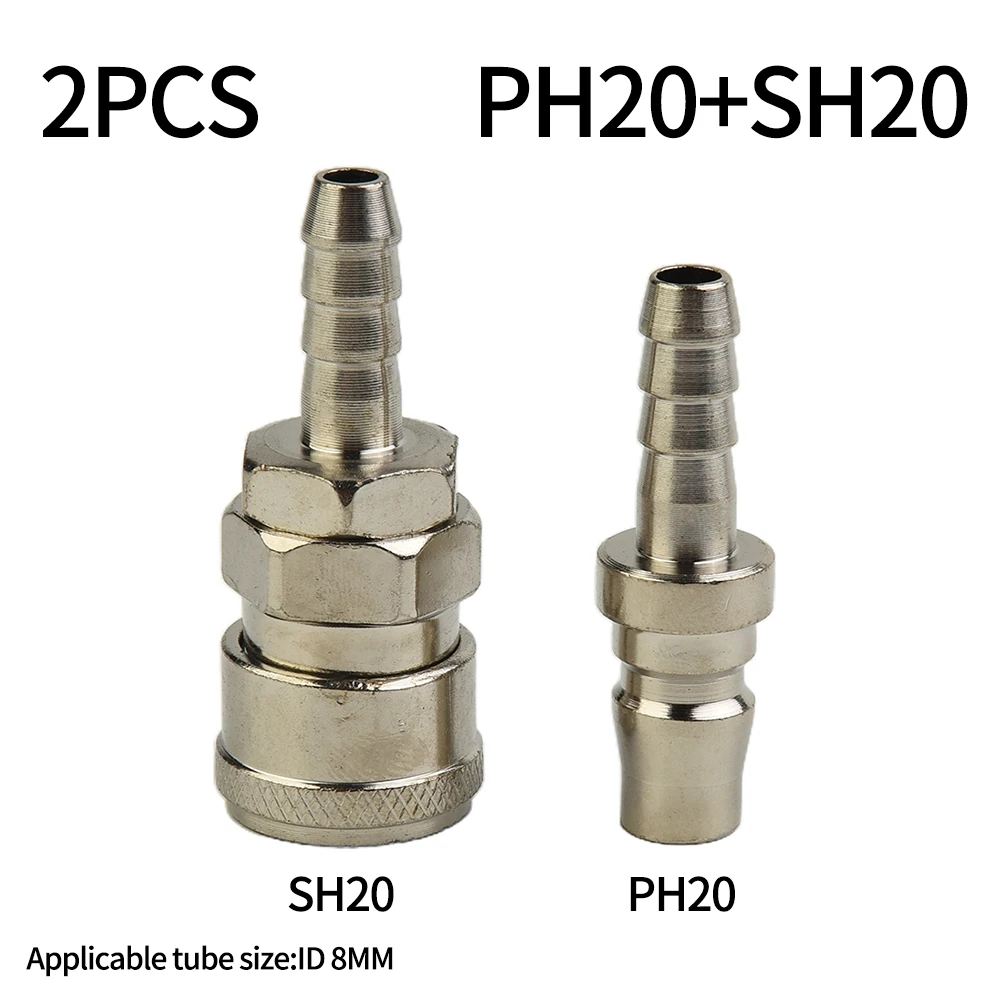 Coupling 8Mm - Raccords de tuyaux d'air SH20 PH20,