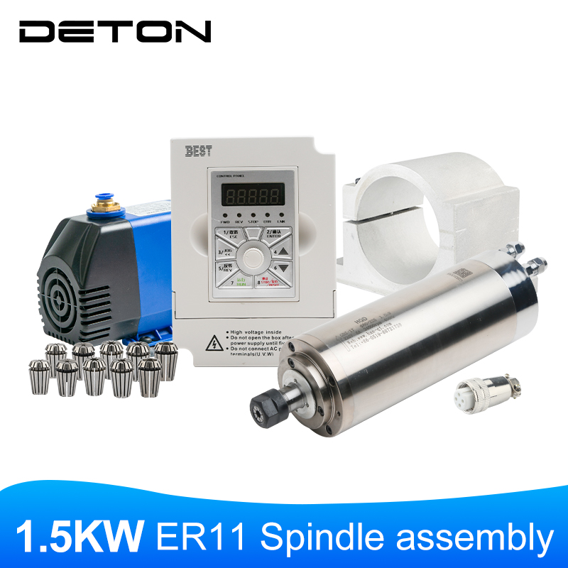 Water Cooled Spindle - Le jeu de broches refroidi à