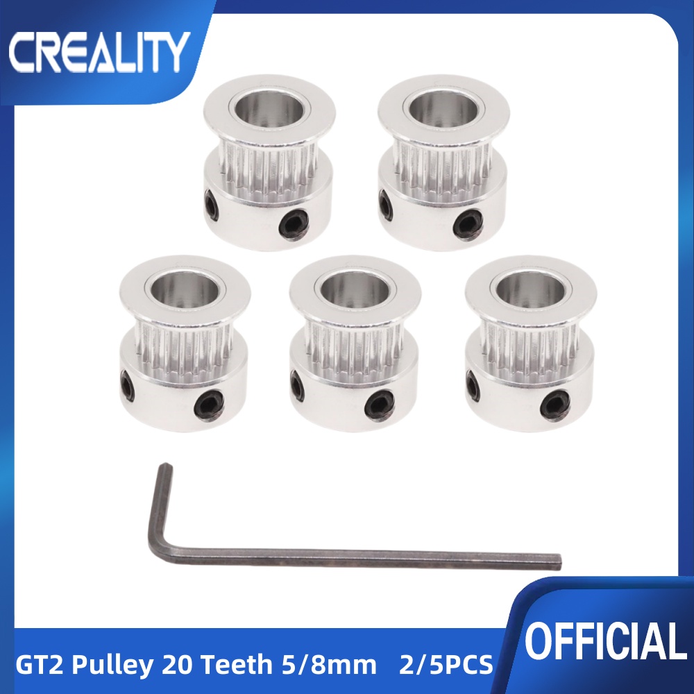 Gt2 Belt - 2/5 pièces poulie GT2 20 dents