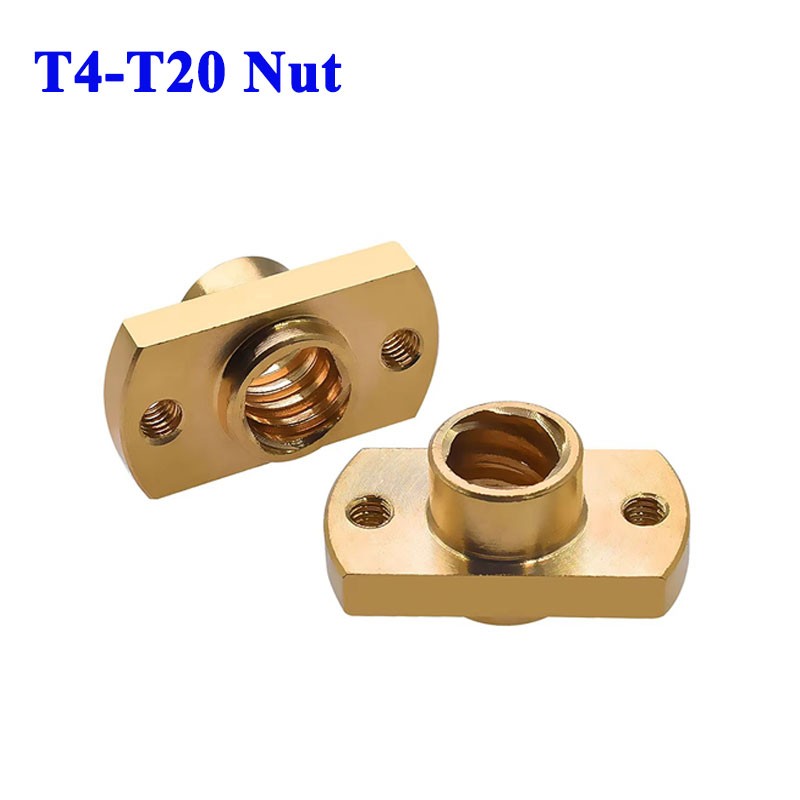 Lead Screw 8Mm - T4-T20 vis mère H bride écrou