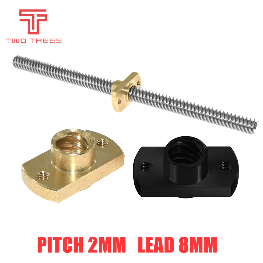 Lead Screw 8Mm - Écrou de vis à métaux T8,