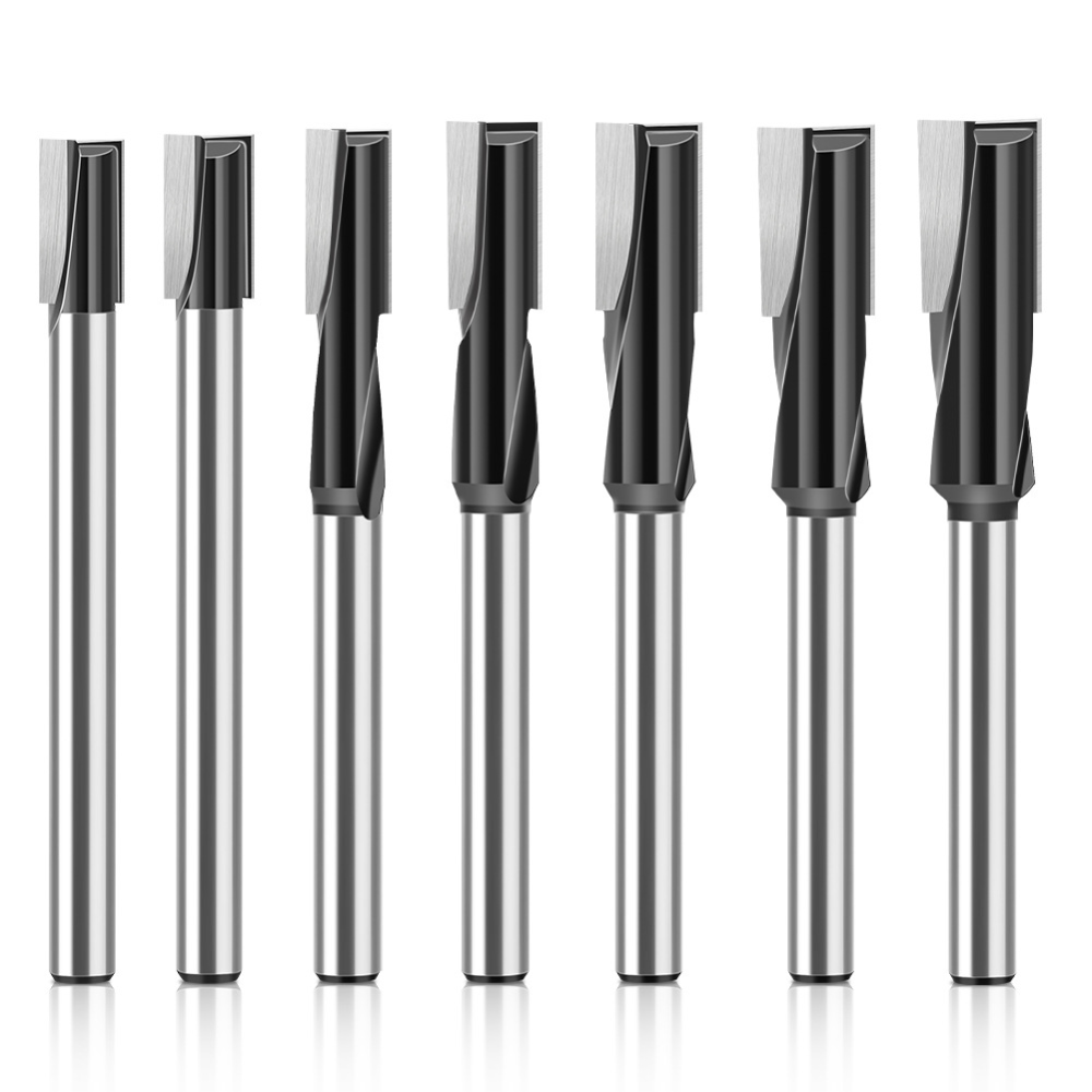 Cnc Bits - Fraise droite à double denture en