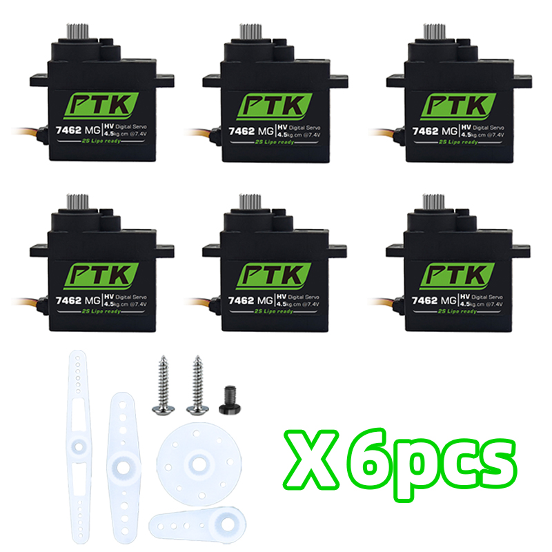 Servo 9G - PTK 7462W MG métal engrenage 9g