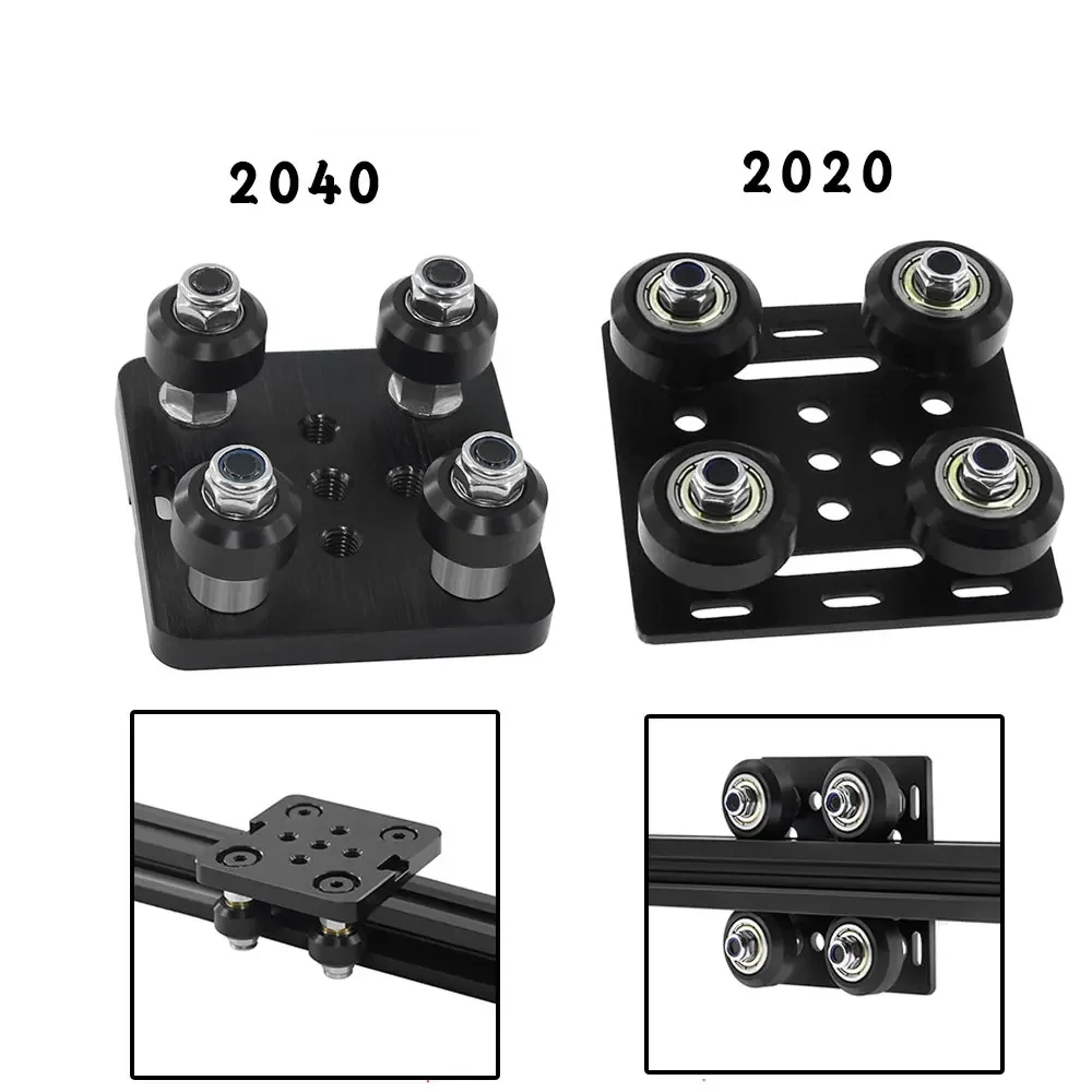 V Slot Wheel - 1 jeu de pièces d'imprimante 3D