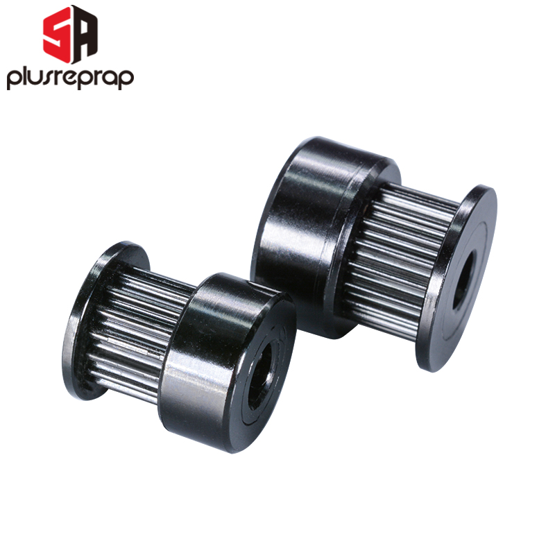 Gt2 Pulley - Poulie de synchronisation noire GT2 2/5