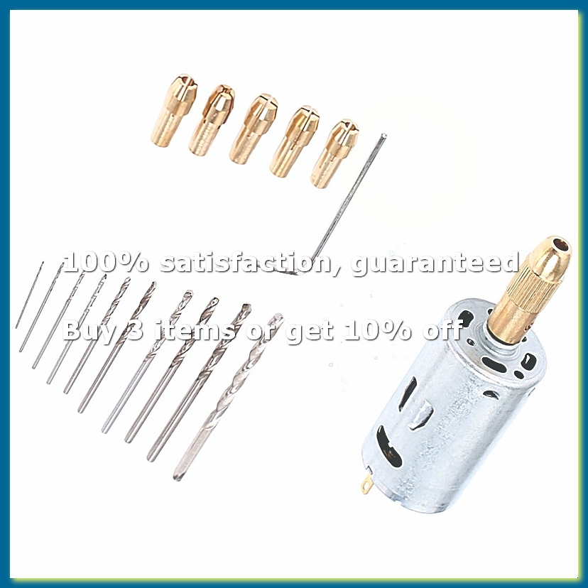 Drill Bit Set - Mini perceuse électrique portative avec jeu