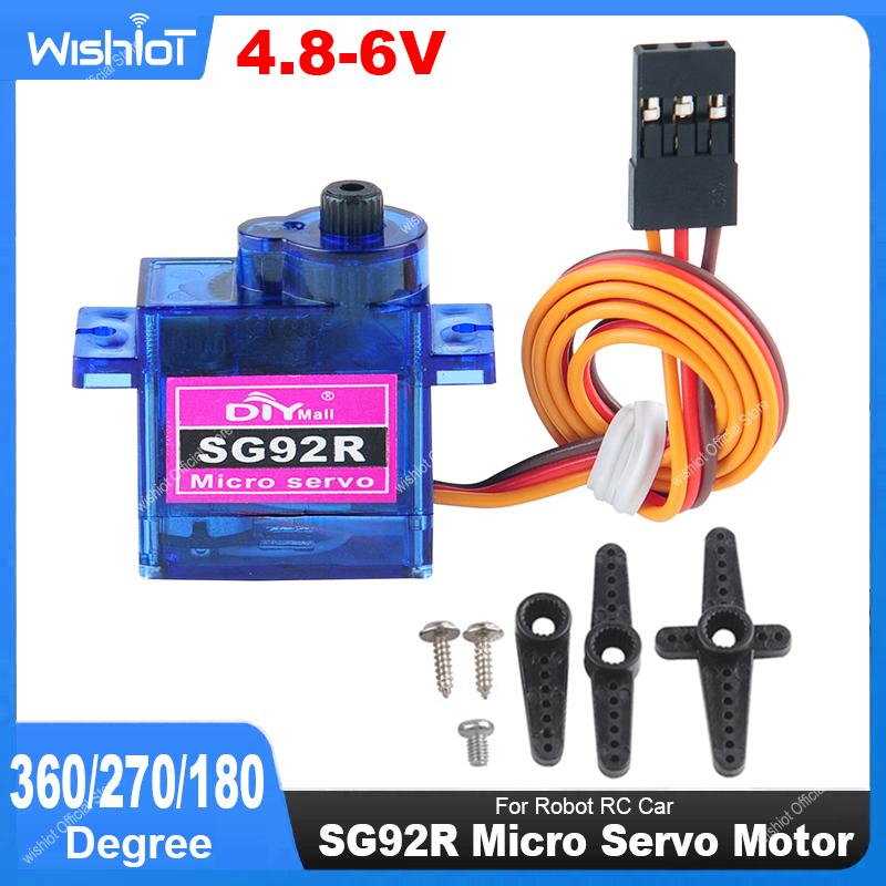 Servo 9G - Micro servomoteur SG92R 4.8-6V, Angle contrôlable