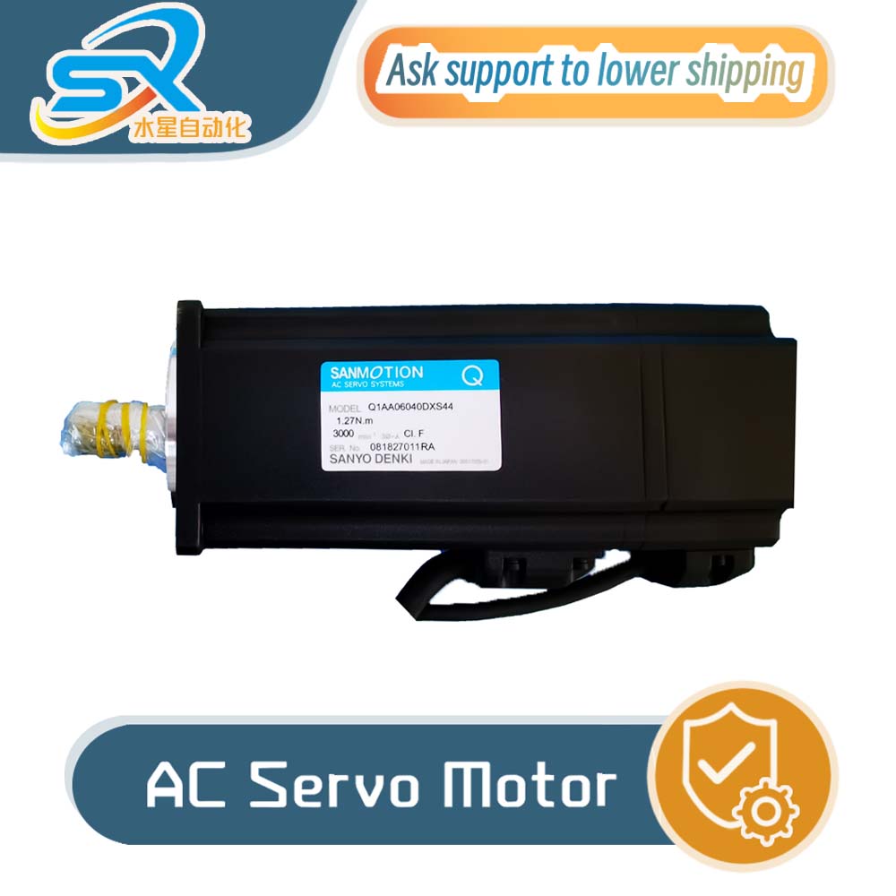 Servo Motor - SANYO AC servomoteur Q1AA06040DXS44 400W neuf