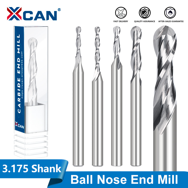 End Mill Set - XCAN – fraise à bout en