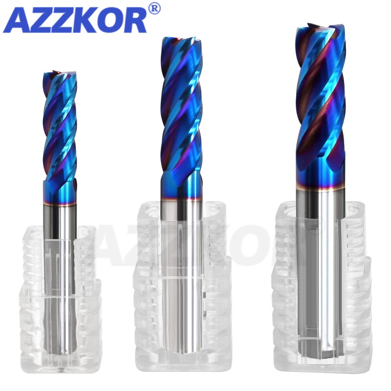 End Mill Set - Kit d'outils de fraisage en acier