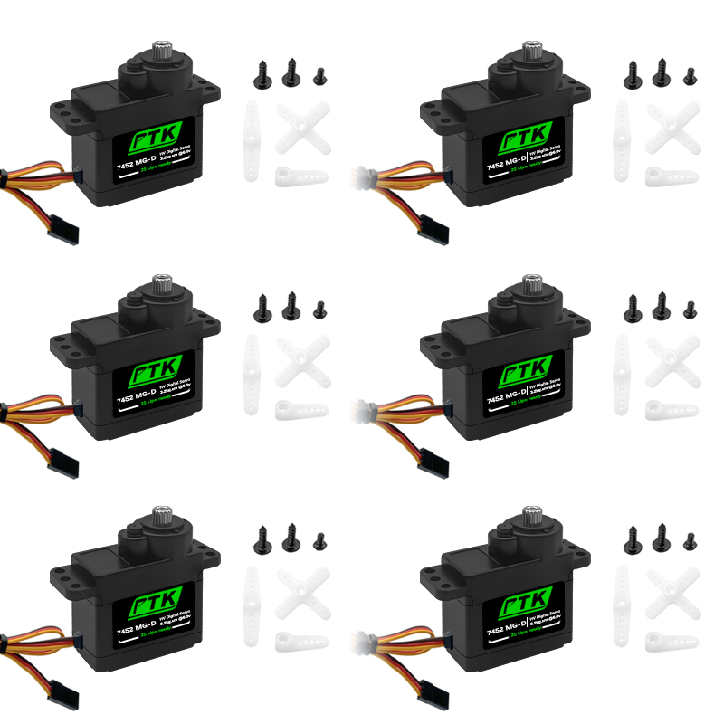 Servo 9G - Servomoteur numérique PTK 7452 MG-D 9g