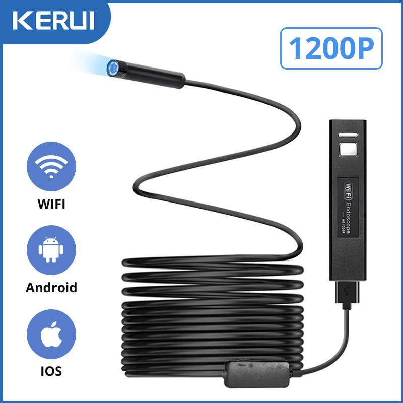 Coupling 8Mm - KERUI-WiFi-Mini Caméra Endoscopique avec Connecteur Micro