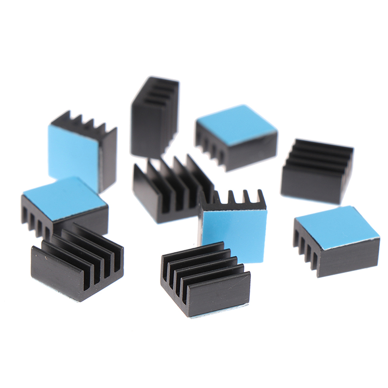 Aluminium Extrusion - - 10 pièces 8.8*8.8*5mm dissipateur thermique