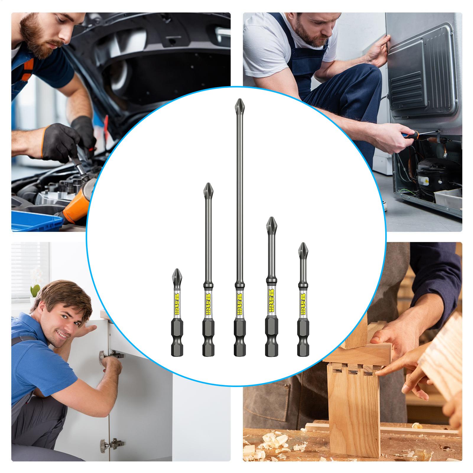 Jeu de 5 embouts de tournevis  - Drill Bit Set avis et prix