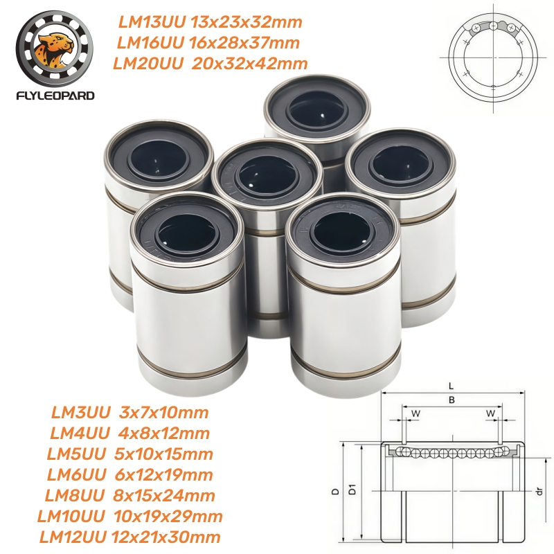1 pièce Roulements linéaires L - Lm8Uu Bearing avis et prix