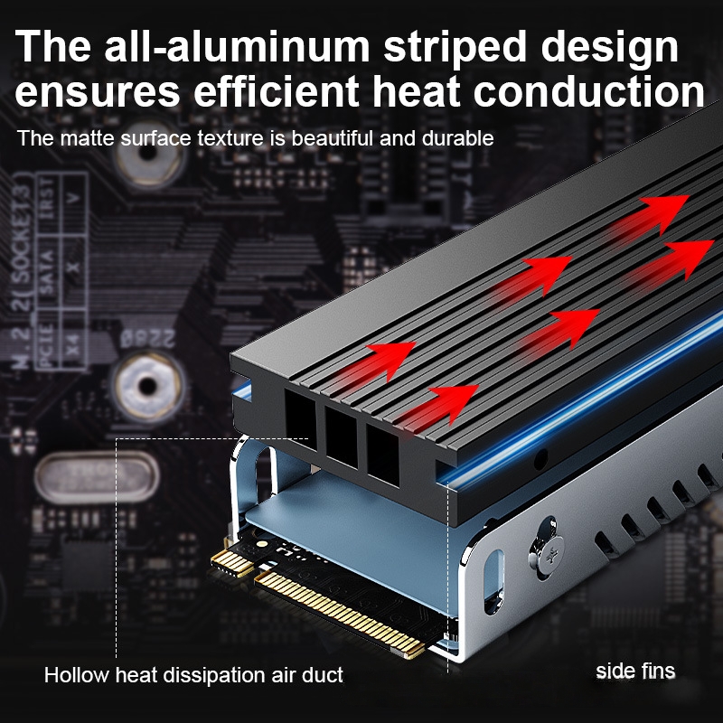 Dissipateur thermique M.2 SSD  - Aluminium Extrusion avis et prix