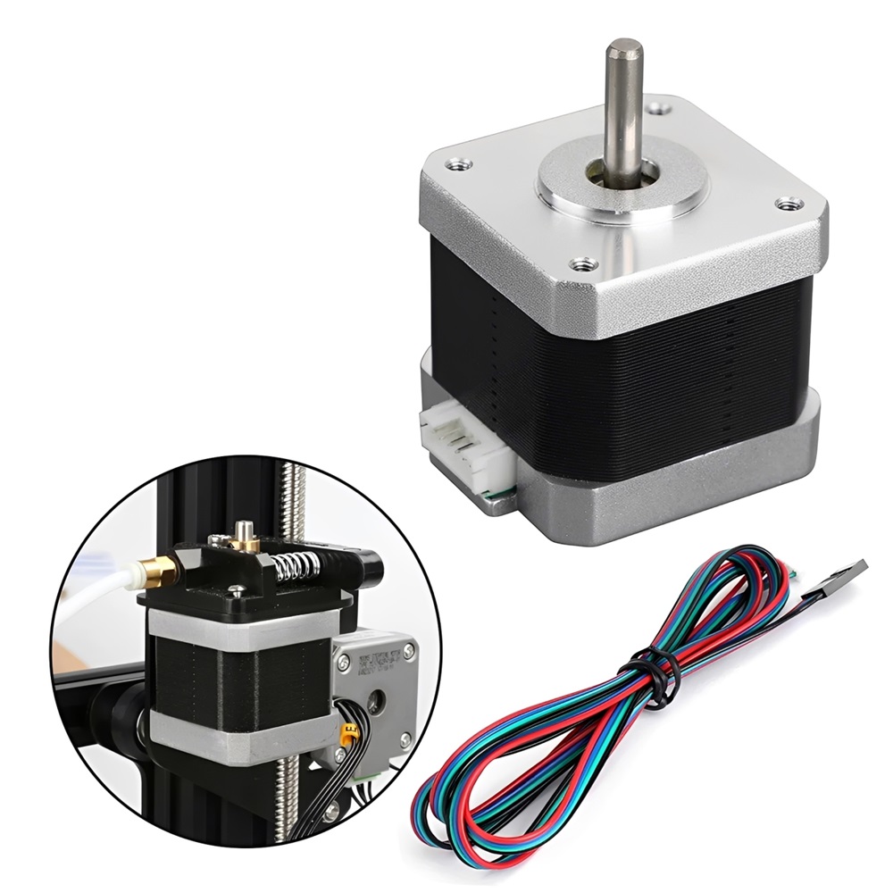 Moteur pas à pas Nema 17 42mm  - Stepper Motor Nema17 avis et prix