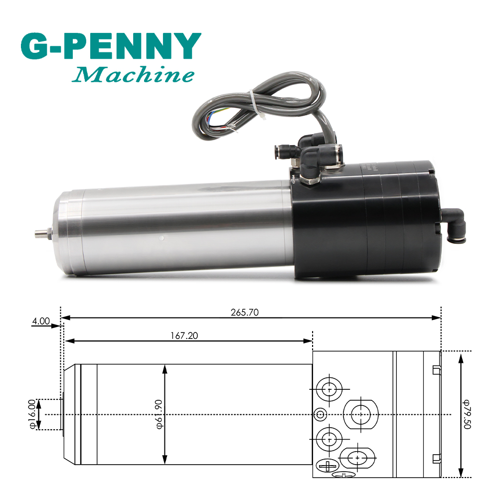 Broche refroidie à l'eau 1.8kw - Water Cooled Spindle avis et prix