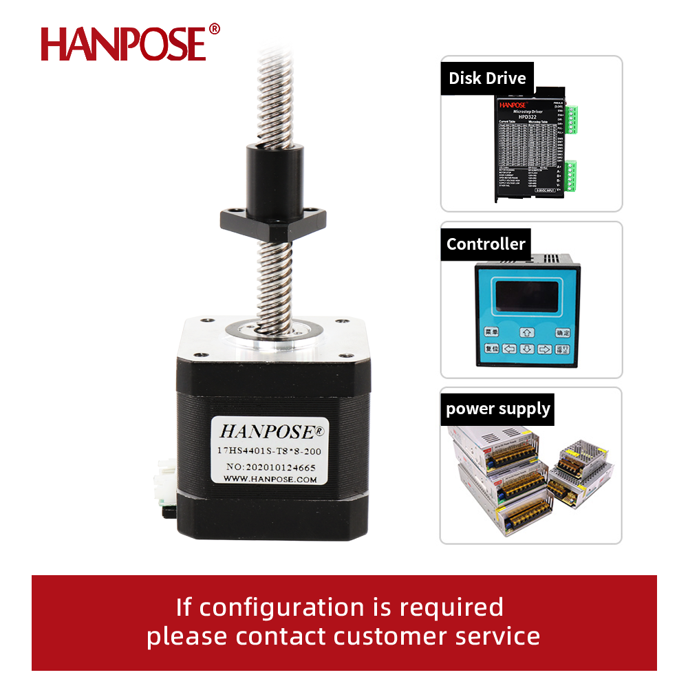 Moteur pas à pas Nema17 17HS44 - Lead Screw 8Mm avis et prix