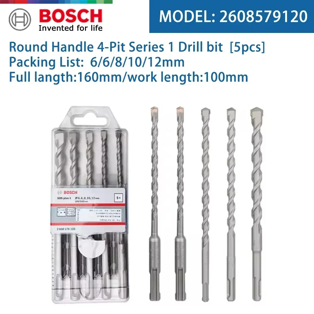 Bosch SDS‑plus‑1 5 embouts de  - Carbide End Mill avis et prix