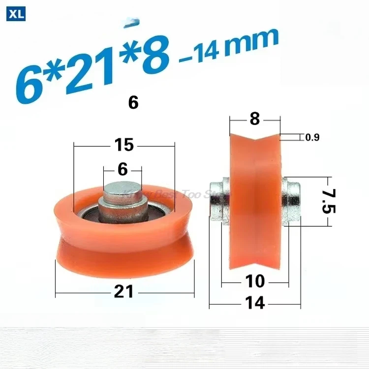 5 pièces Roue à gorge en V non - V Slot Wheel avis et prix