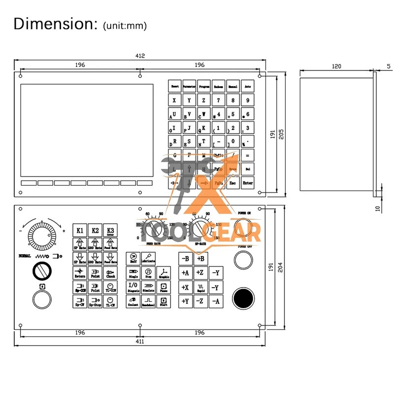Système de commande CNC 3 axes - Cnc Router avis et prix