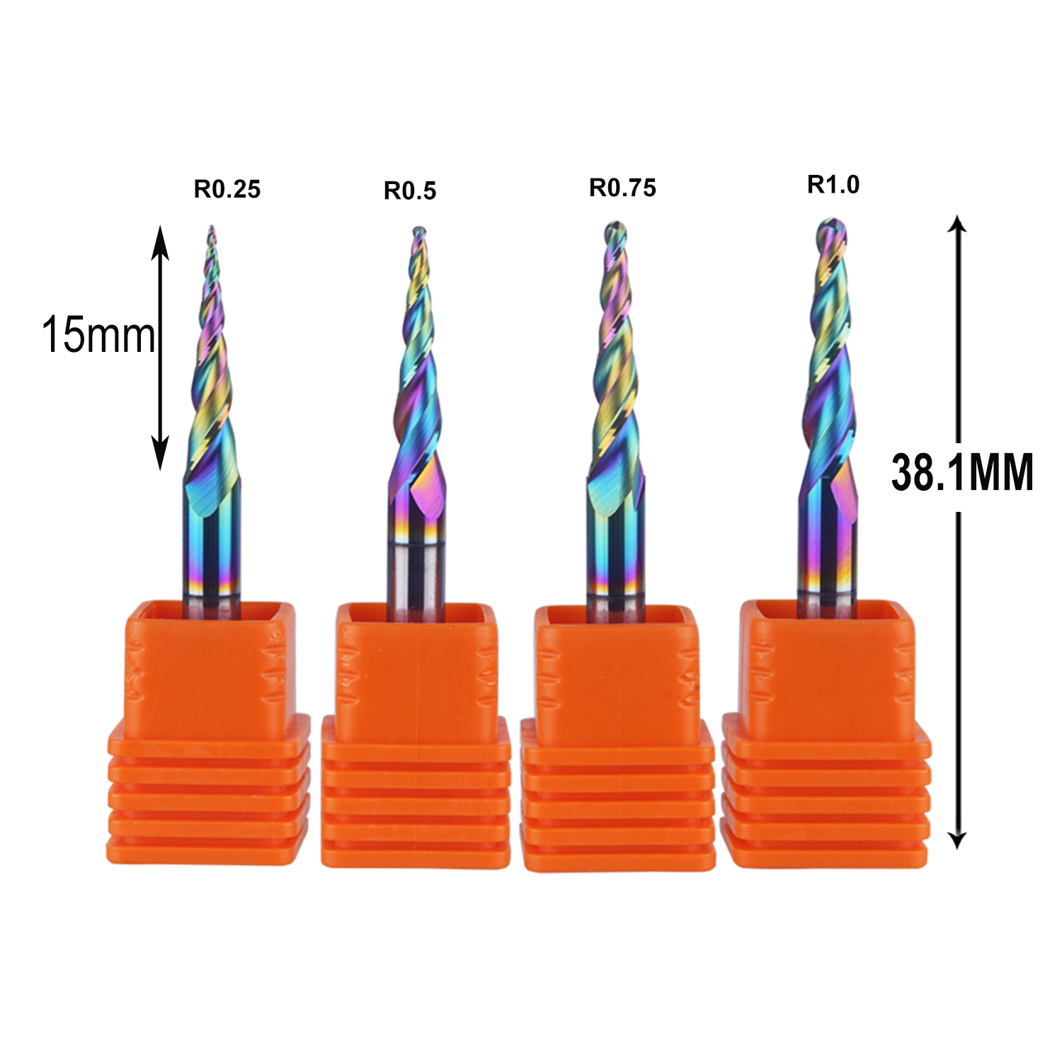 DREANIQUE Lot de 4 fraises à d - End Mill Set avis et prix