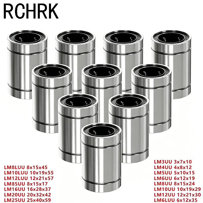 4/10 PIÈCES LM8UU LM10UU LM16U - Linear Rod 8Mm avis et prix