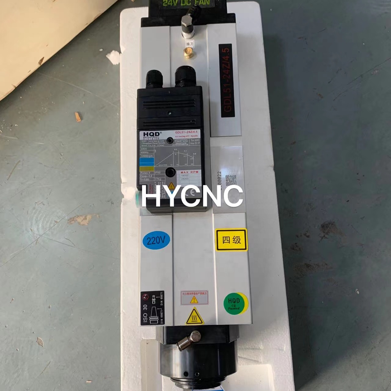 Moteur Iso30 de broche Atc de  - Cnc Router avis et prix