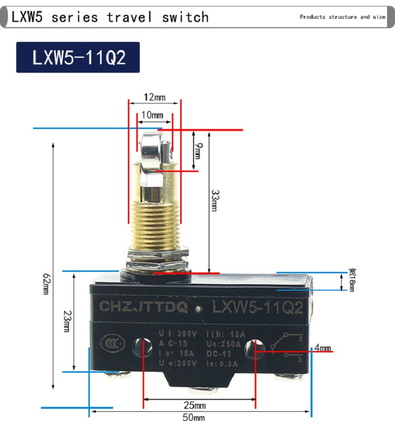 CHZJTTDQ Interrupteur de fin d - Limit Switch avis et prix