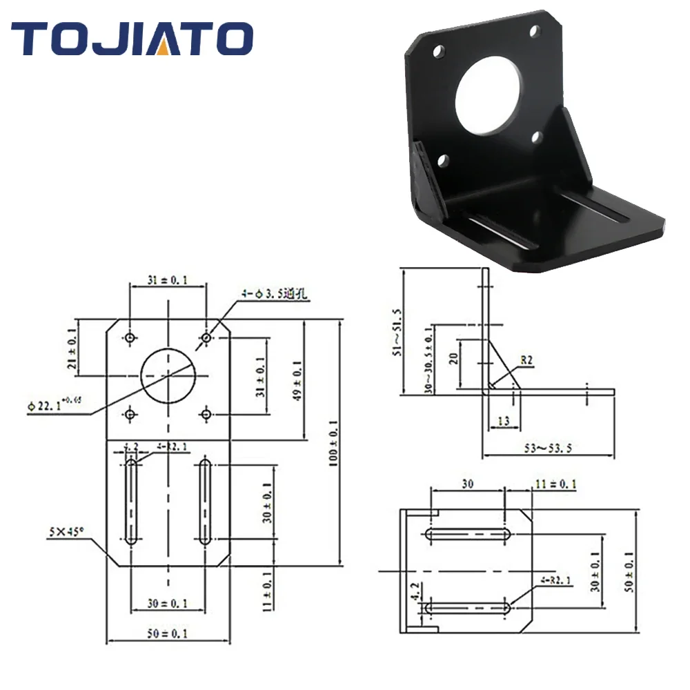 Base de montage de moteur pas  - Stepper Motor Nema17 avis et prix