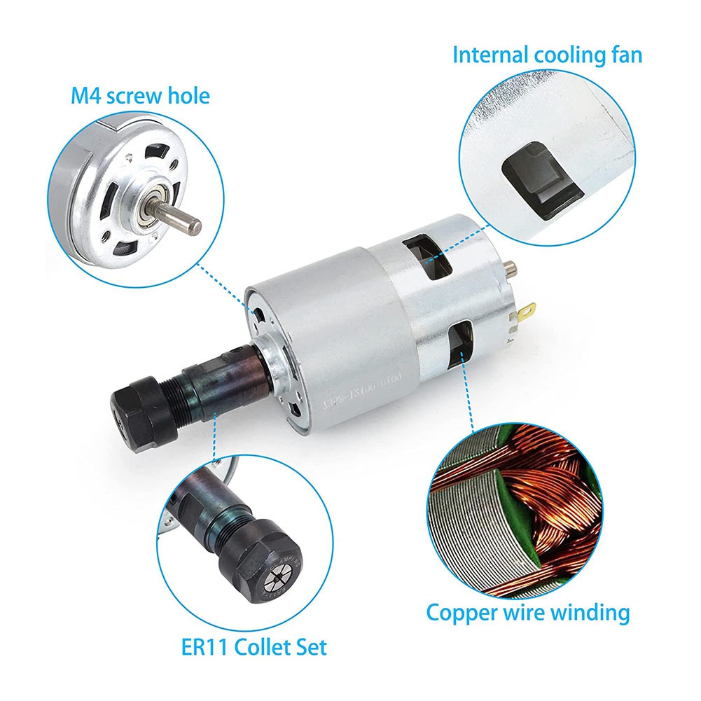 Moteur multifonction DC CNC 77 - 3018 Cnc avis et prix