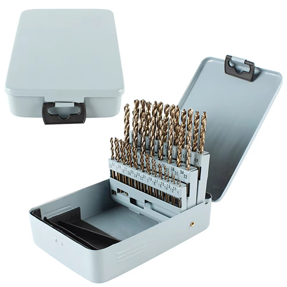 Jeu de 51 forets en cobalt ave - Drill Bit Set avis et prix