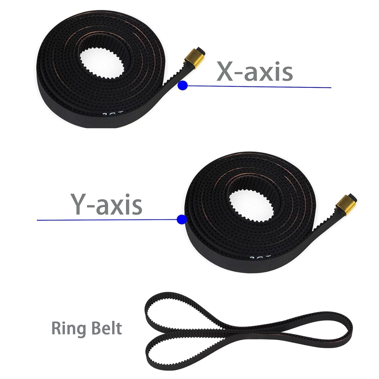 Kit de courroies synchrones ax - Gt2 Belt avis et prix