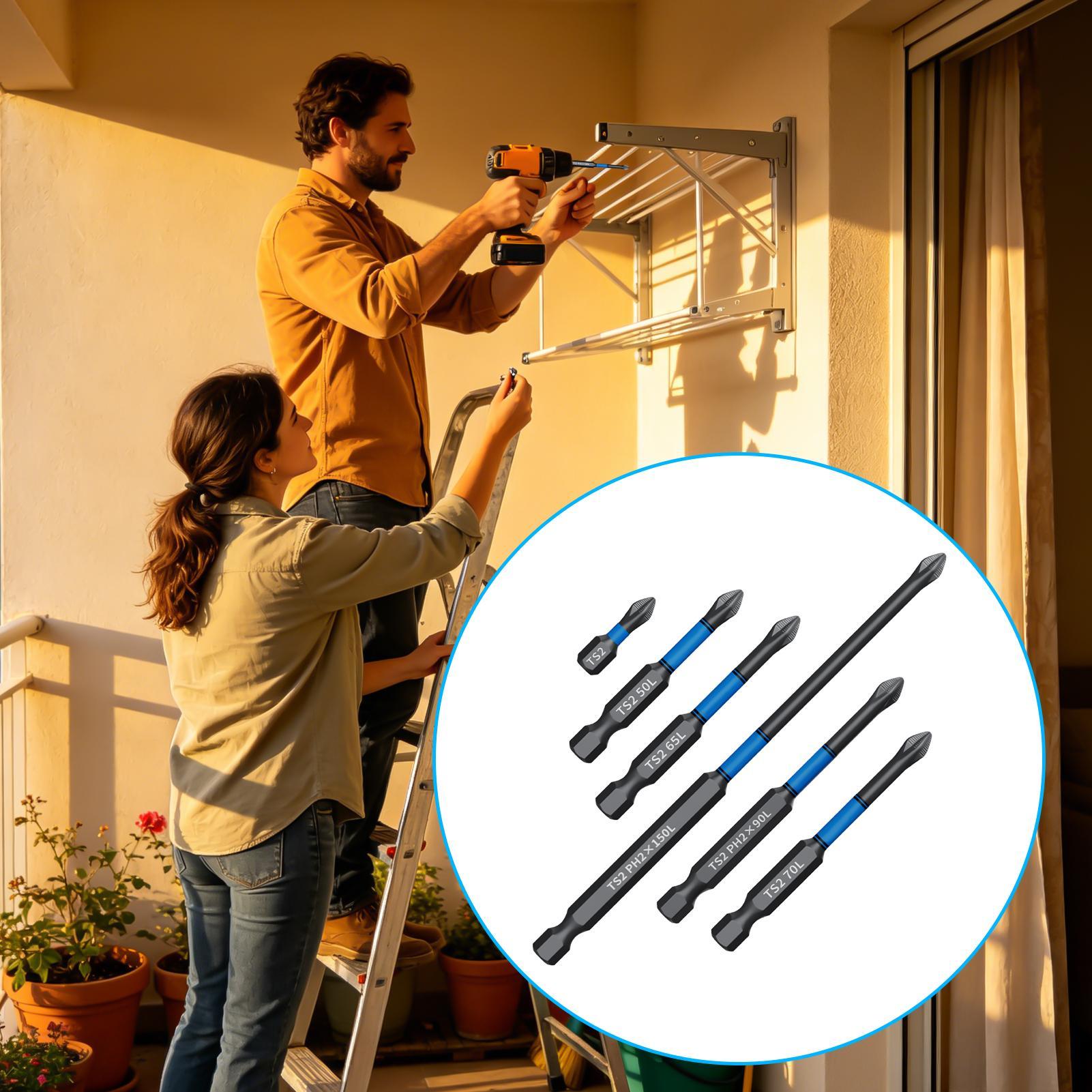 Jeu de 6 embouts de tournevis  - Drill Bit Set avis et prix