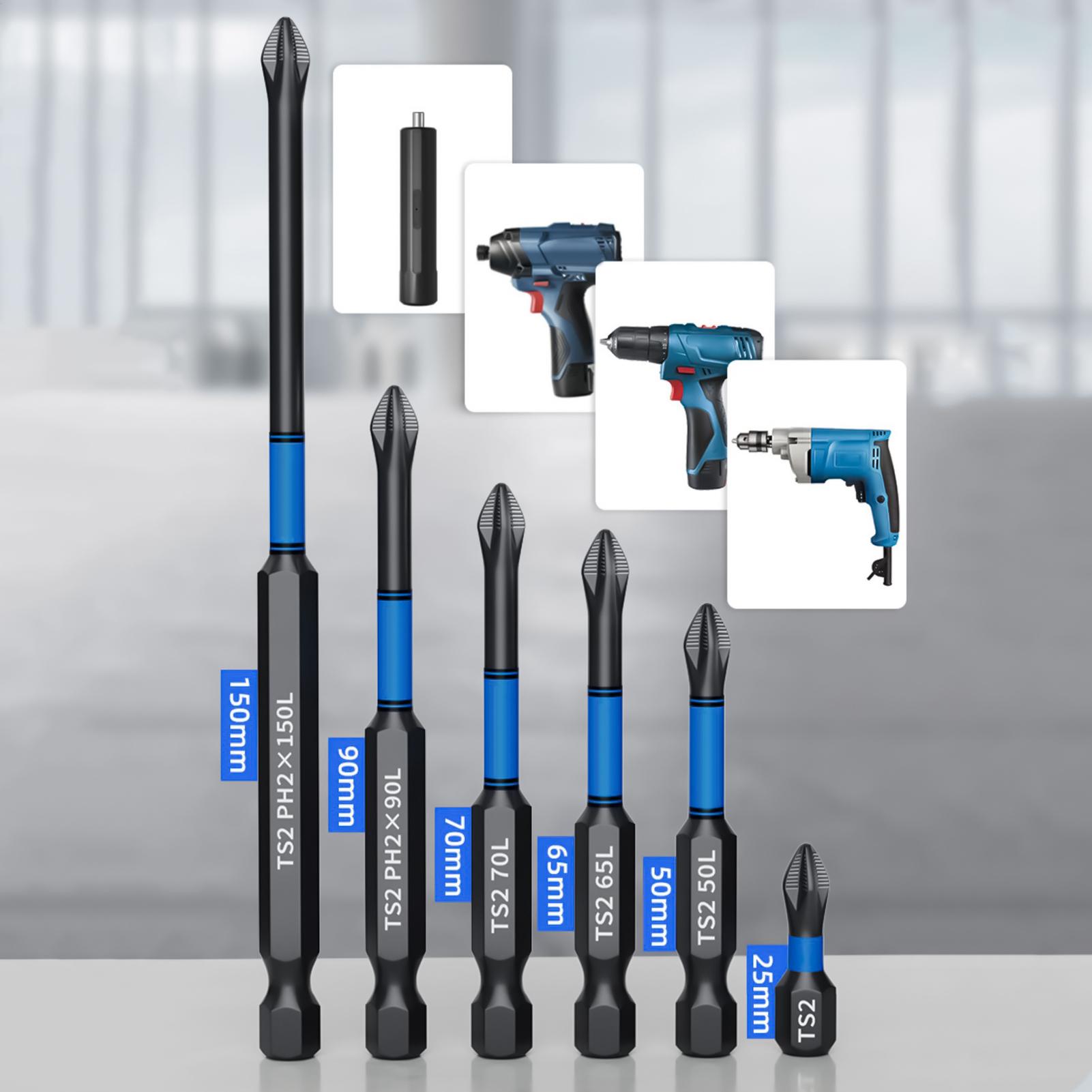 Jeu de 6 embouts de tournevis  - Drill Bit Set avis et prix