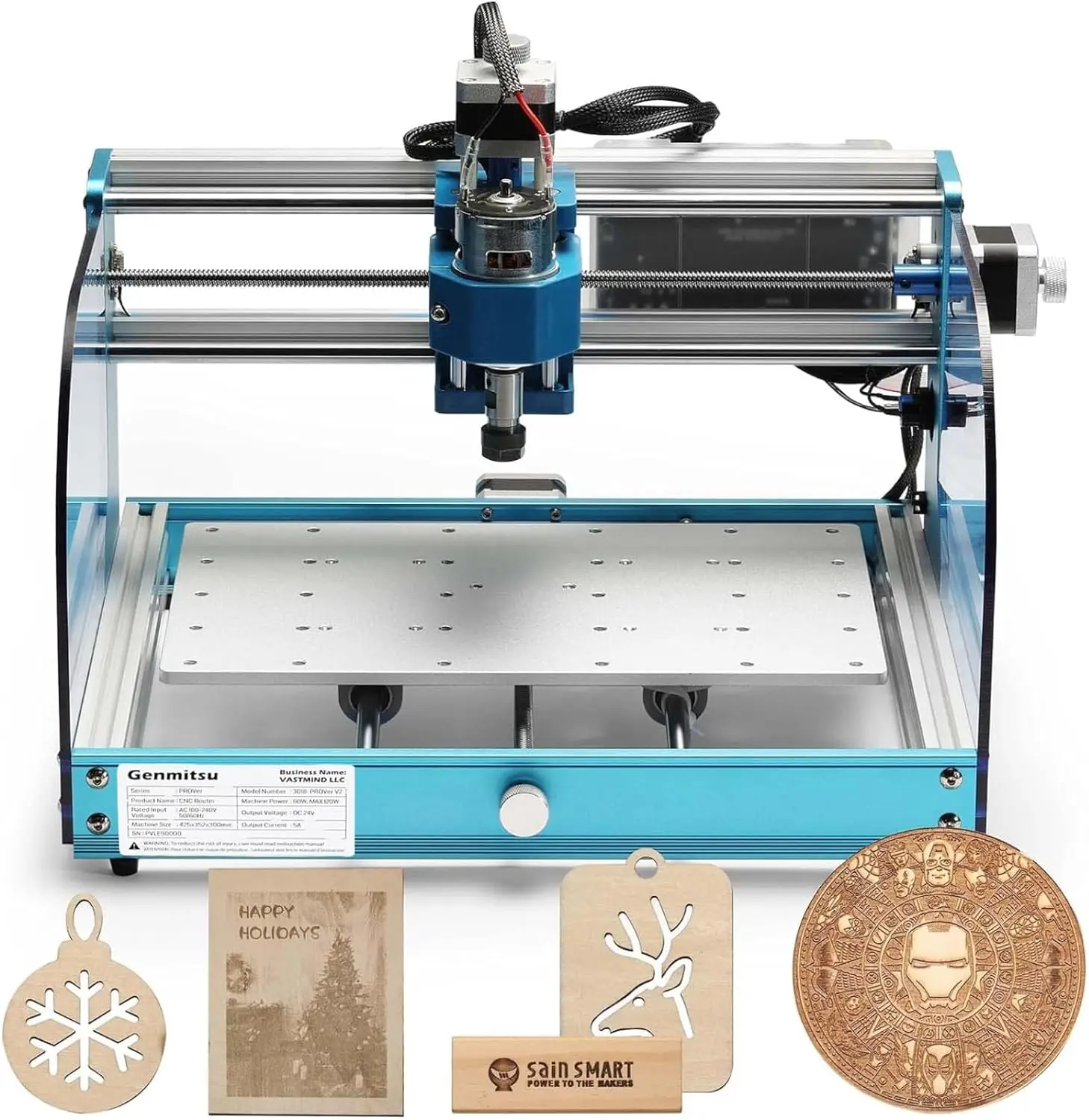 Zone de travail de la fraiseus - 3018 Aluminium Cnc avis et prix