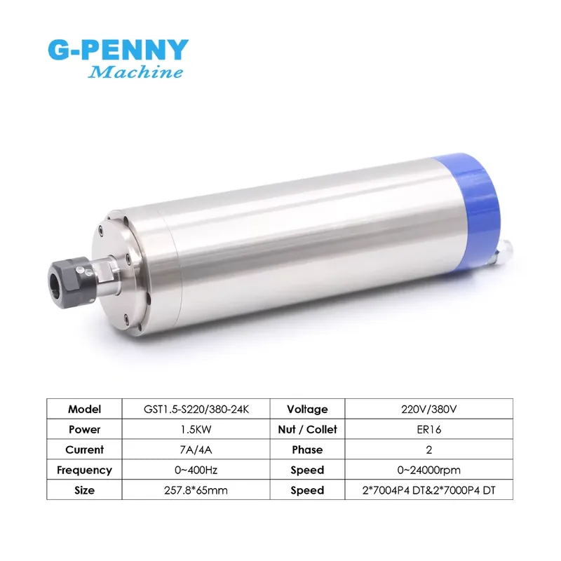 Kits de moteur de broche refro - Water Cooled Spindle avis et prix