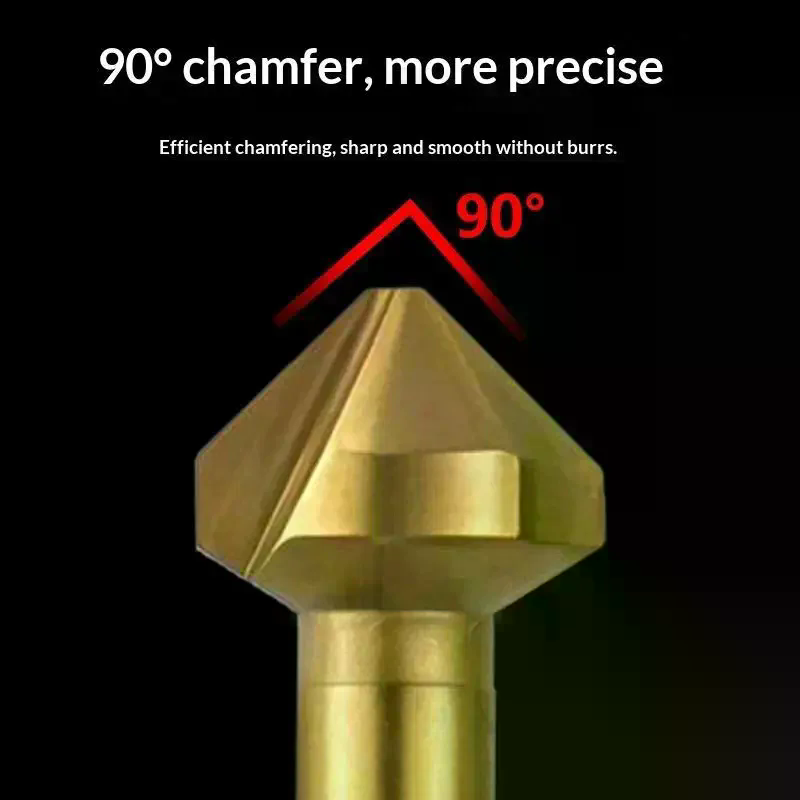 Fraise à chanfreiner HSS à 3 c - End Mill avis et prix