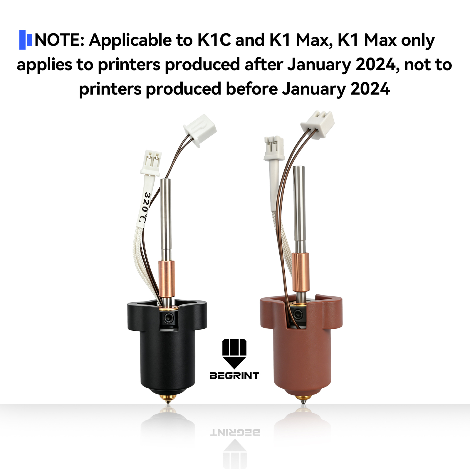 Kit Hotend pour Creality K1C K - Aluminium Profile 2020 avis et prix