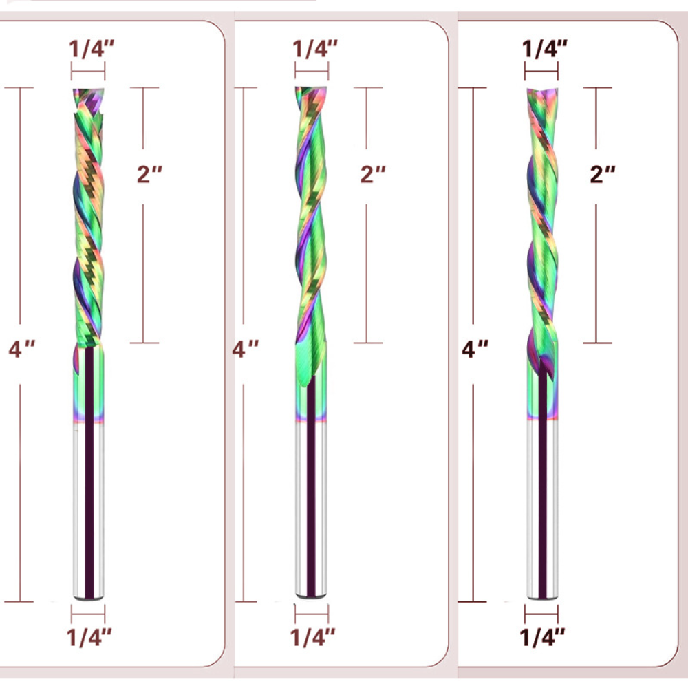 Fraise à compression en spiral - Cnc Bits avis et prix