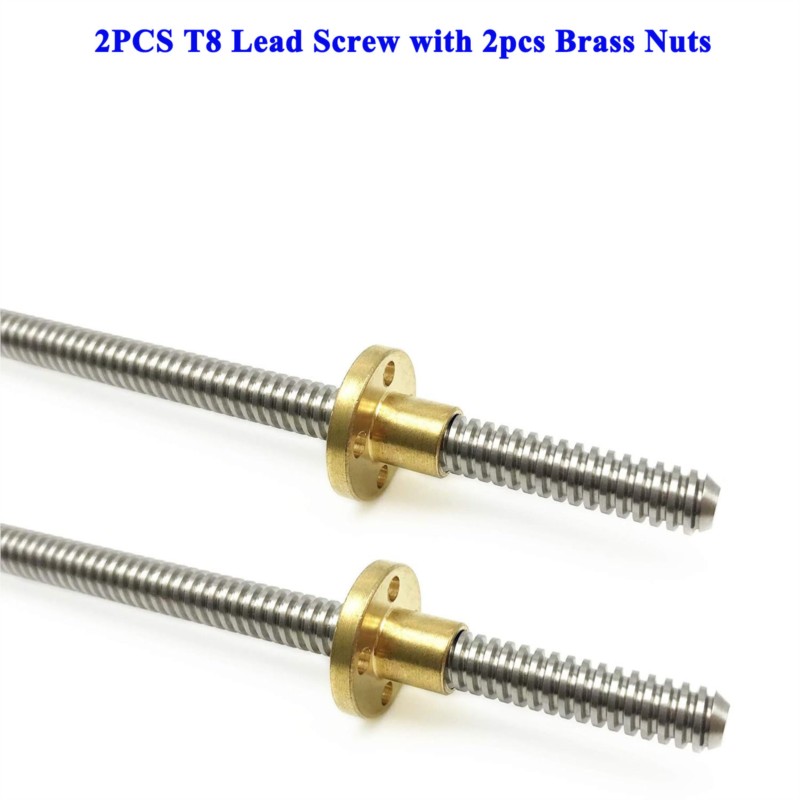 Vis à plomb T8 Tr8, 2 pièces,  - Lead Screw 8Mm avis et prix