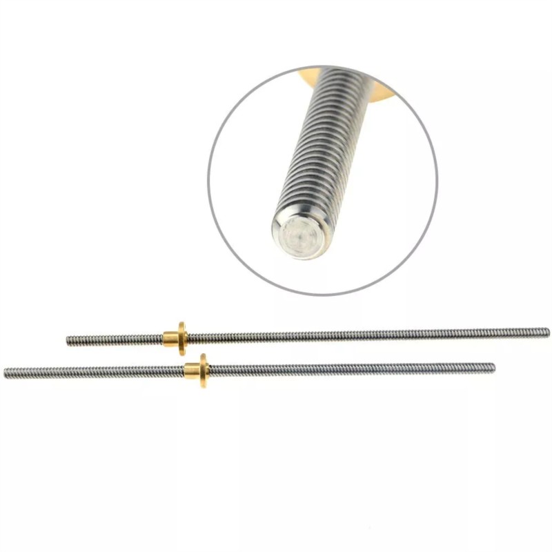 Vis à plomb T8 Tr8, 2 pièces,  - Lead Screw 8Mm avis et prix