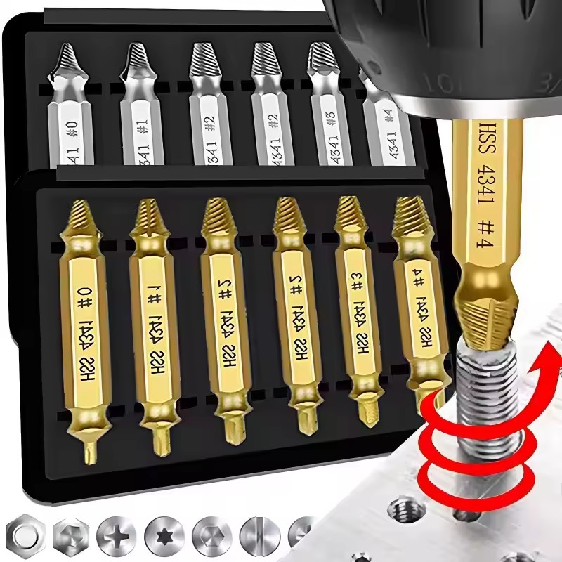 Jeu d'extracteurs de vis et bo - Drill Bit Set avis et prix