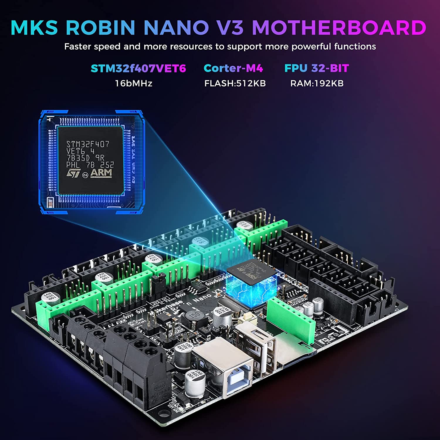 Carte mère de contrôle Makerba - Lm8Uu Bearing avis et prix