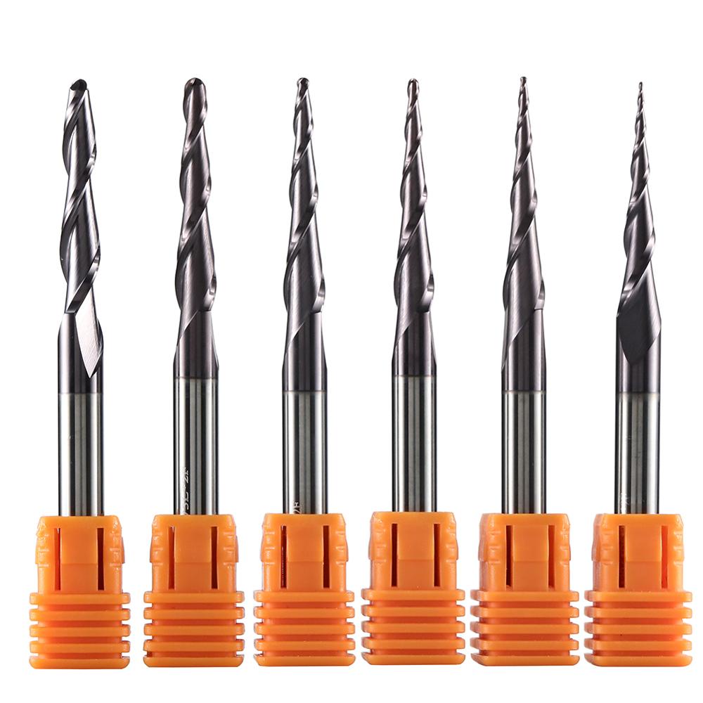 Mèche à nez sphérique conique  - End Mill Set avis et prix